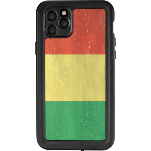 Bolivia Flag Distressed iPhone 11 Pro Max Waterproof Case